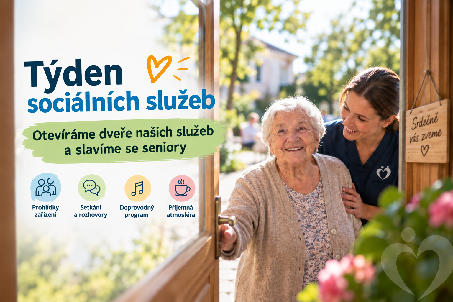 Týden sociálních služeb: Otevíráme dveře našich služeb a slavíme se seniory