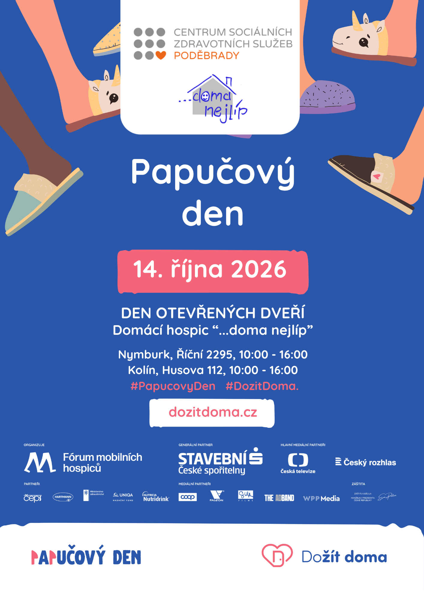 Dožít doma 2026: Protože doma je nejlíp. Přijďte poznat naše hospice!